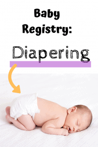 Baby Registry: Diapering pin image