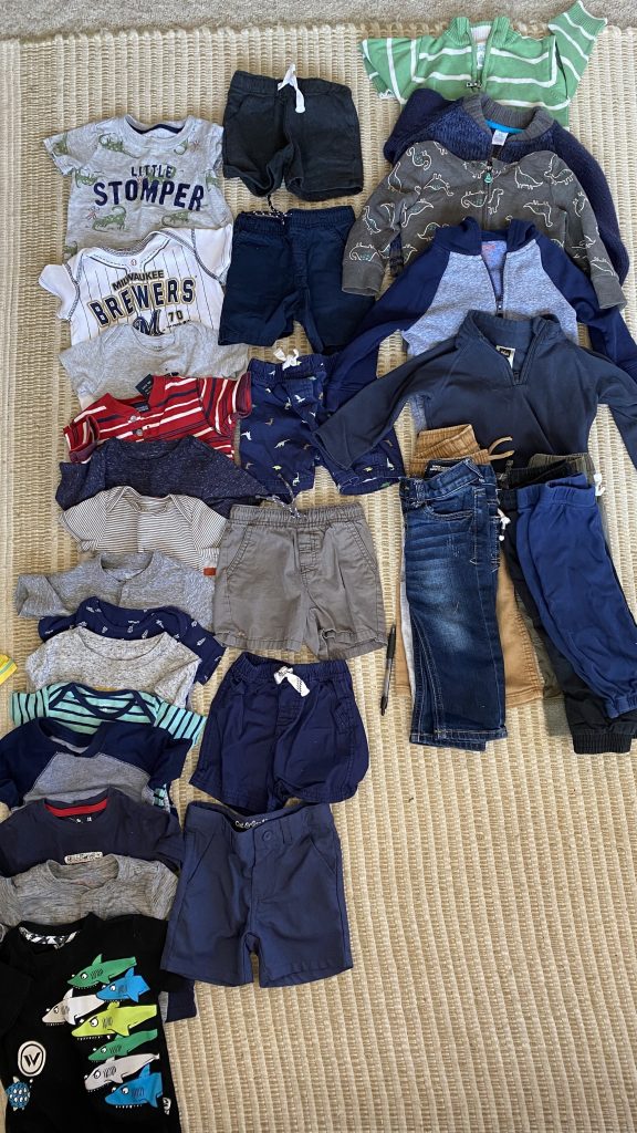 boy's spring wardrobe