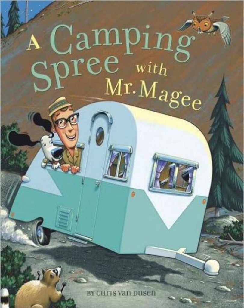 A Camping Spree with Mr. Magee book cover