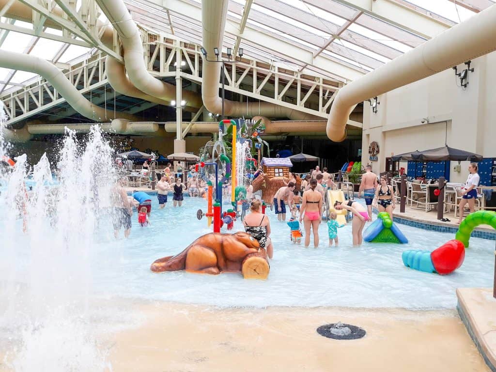 toddler section at indoor water park